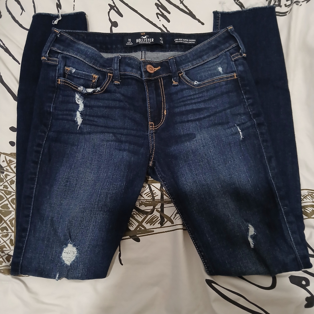 Hollister Blue Skinny Jeans Classic Style